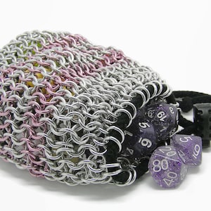 Chainmaille Dice Bag image 7