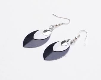 Trio Scale Earrings