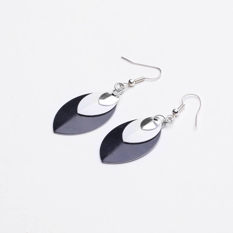 Trio Scale Earrings image 1