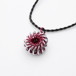 Whirly Gig Pendant Red