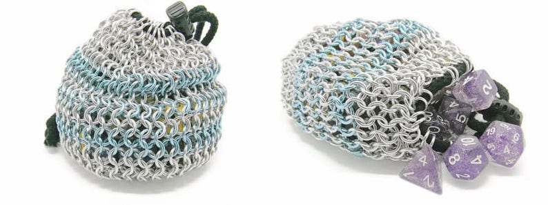 Chainmaille Dice Bag image 6