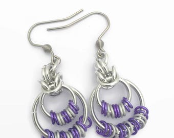 Boucles d’oreilles serpent