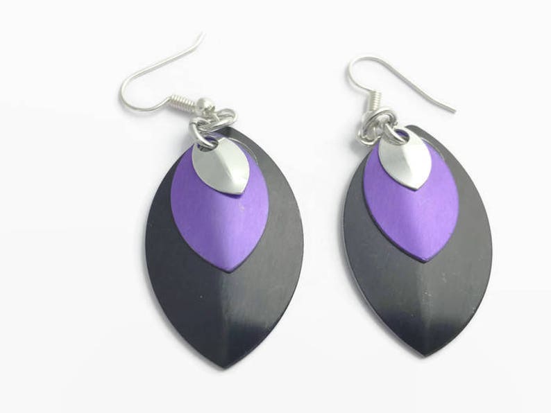 Trio Scale Earrings image 10