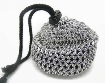 Chainmaille Dice Bag