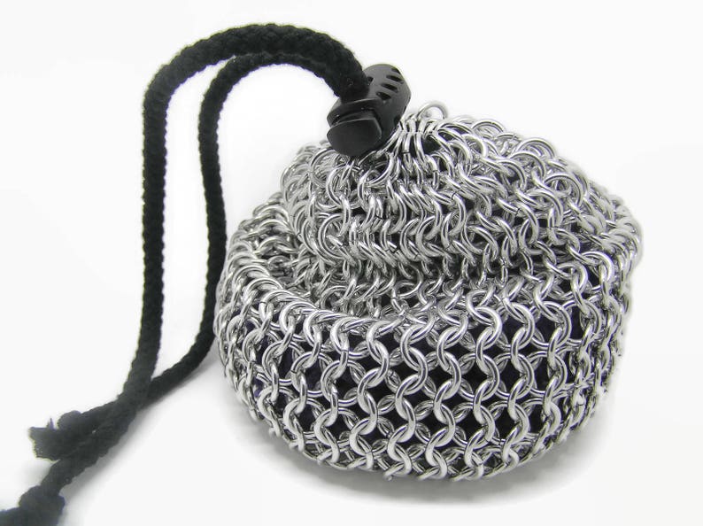 Chainmaille Dice Bag image 1