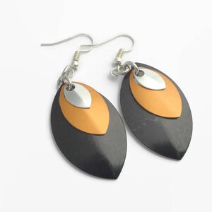 Trio Scale Earrings image 8