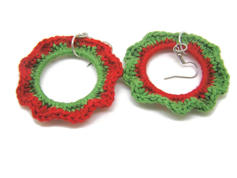 Mini Dani Crocheted Earrings image 3