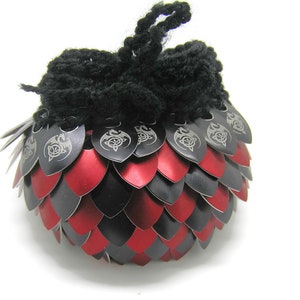 Scale Maille Dice Bag image 1