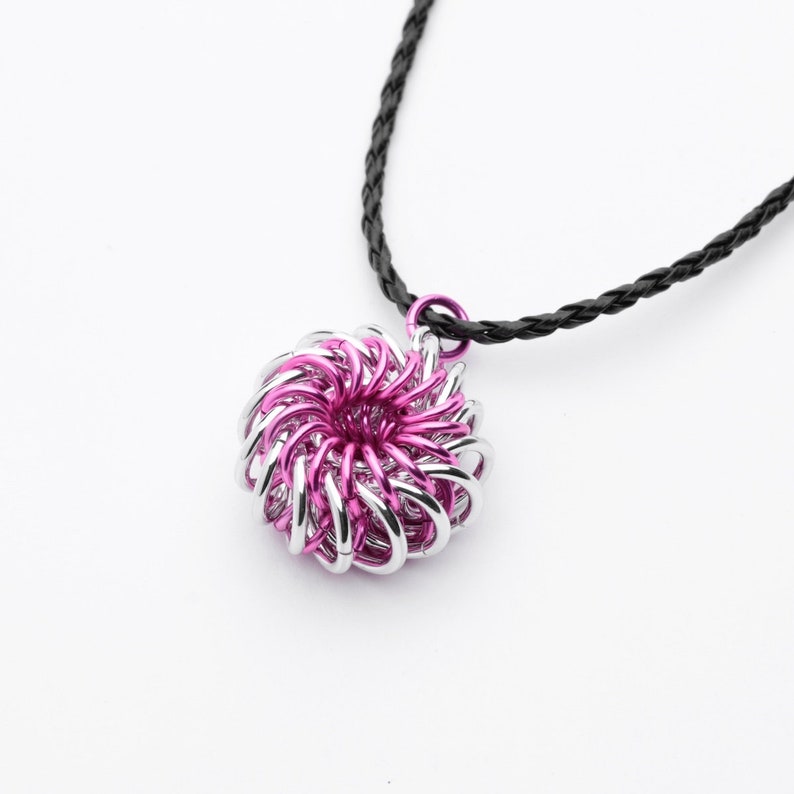 Whirly Gig Pendant Pink