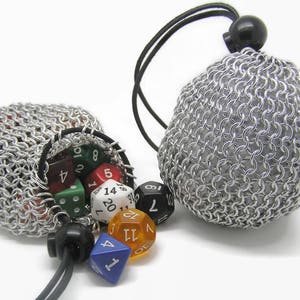 Chainmaille Dice Bag image 3