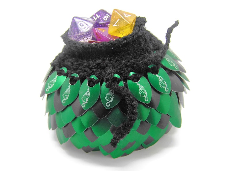 Scale Maille Dice Bag image 7