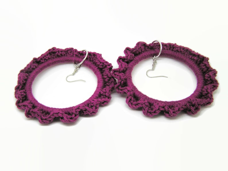 Dani Crocheted Earrings image 3