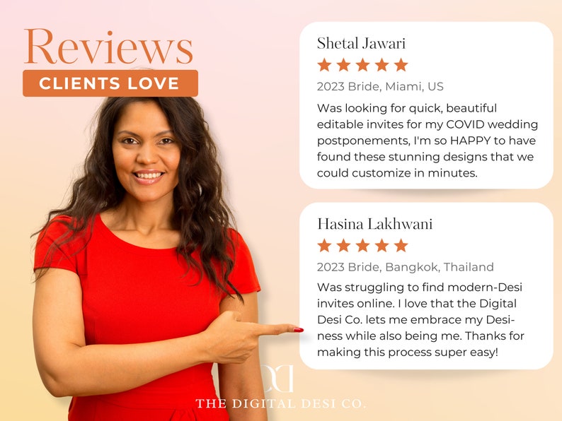 Customizable Indian Wedding Invitation 3 Day Royal Vibrant Canva