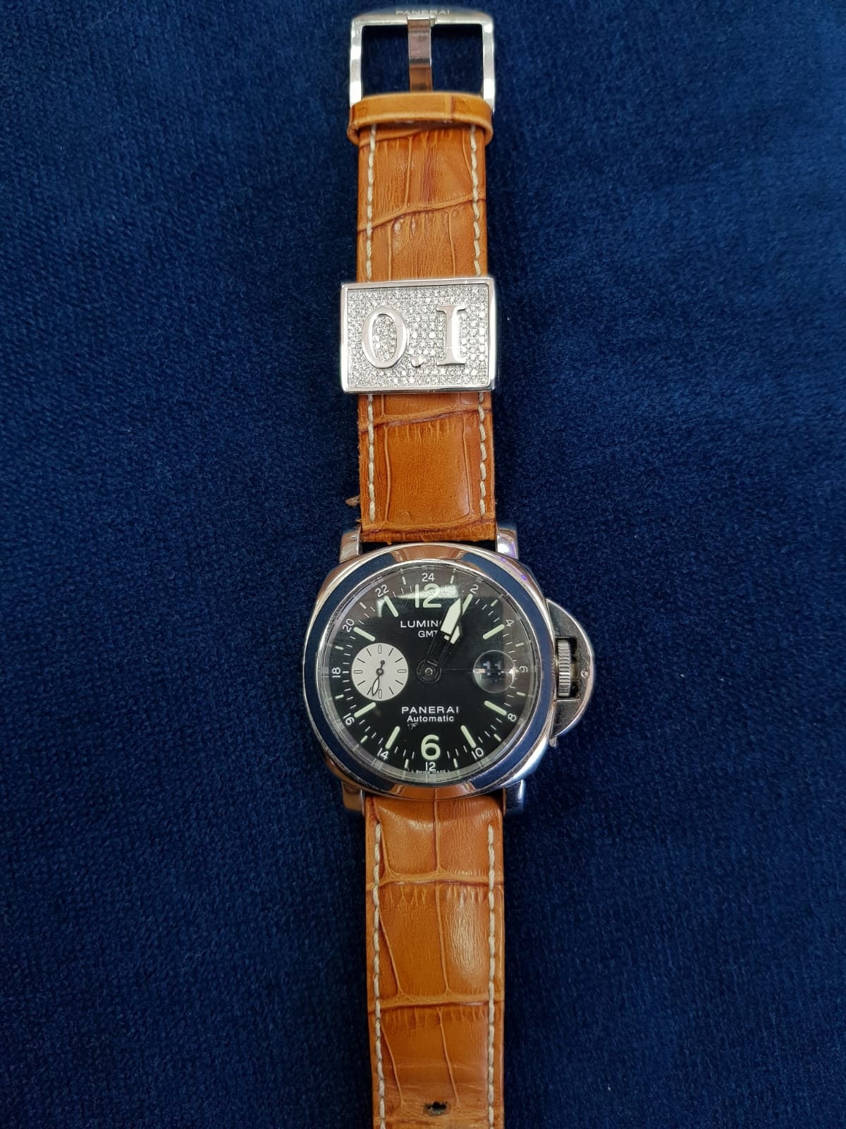 Ultra Rare Diamonds and Gold Watch Strap Keeper With Initials - Etsy