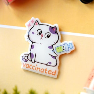 Geimpfter Pin-Pins-Katzen-geimpfter Pin-Pin-Pins-Katzen-Boosted-Pin für sie