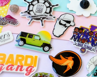 lapel pins & brooches