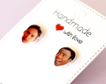 Community-Troy and Abed Earrings- Cute Earring Set- Quarantine Gift- Quarantine Birthday Gift-Community Tv Show-mother&#39;s day jewelry-For Her