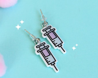 Dangle Earrings LNA Dangle Earrings Licensed Practical Nurse Earrings Nurse Earrings