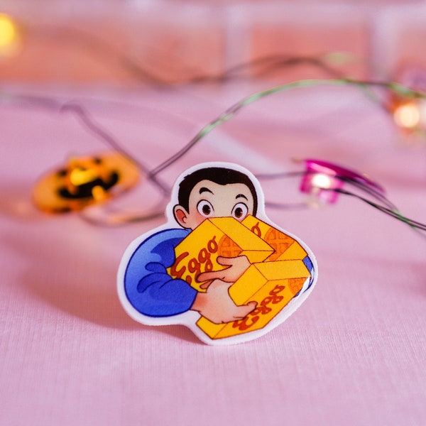 Acrylic Pin/Kawaii Halloween/ Eleven / Gift for Her / for Women / for her /for Boyfriend /for Coworkers /Pins /Cute /Cute pins/for board