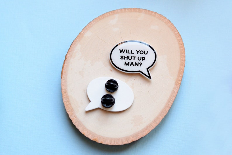 Jesus 2020-Biden Harris 2020 Enamel lapel Pin-Pins for democrats-Vote-Pins for Boards-Presidential Debate Will you shut up man pin Kamala