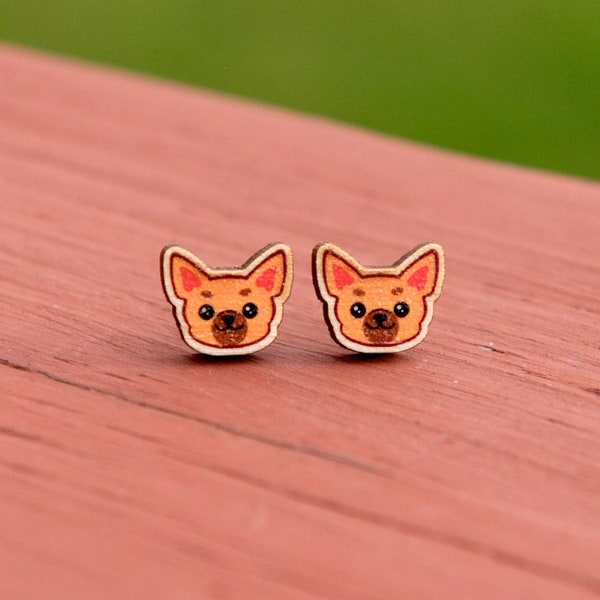 Chihuahua Puppy Cute Pet Earrings