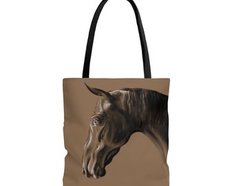American Saddlebred Tote Bag (Brown)