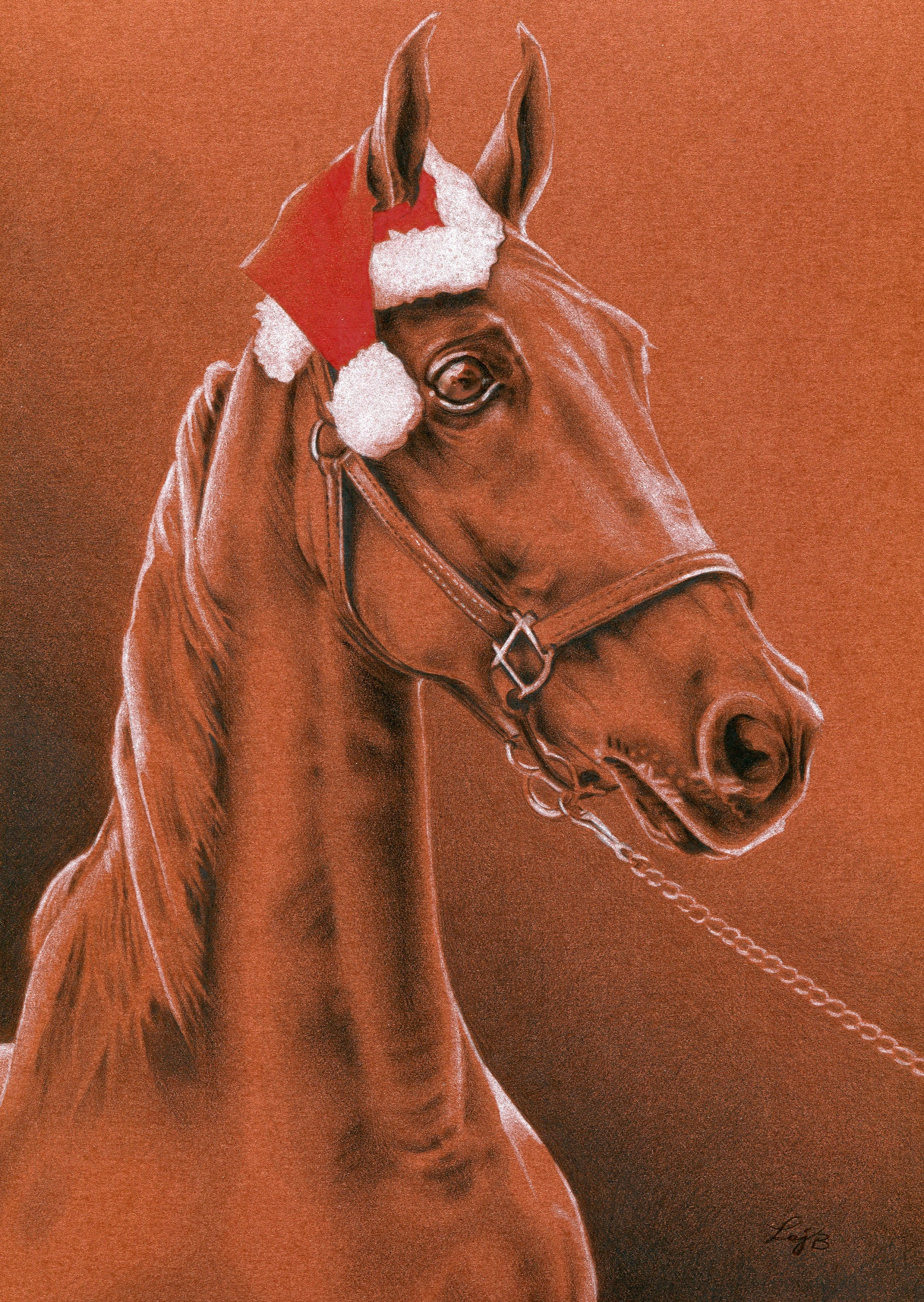 American Saddlebred Holiday Cards Etsy
