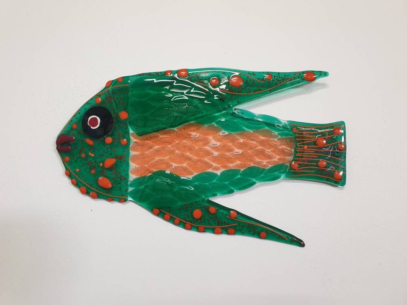 Large green fish