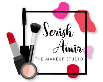 makeup banner design, makeup items, cosmetics logo, Makeup Cosmetics SVG Clipart Beauty Clip Art Fashion Clipart Lipstick Brushes