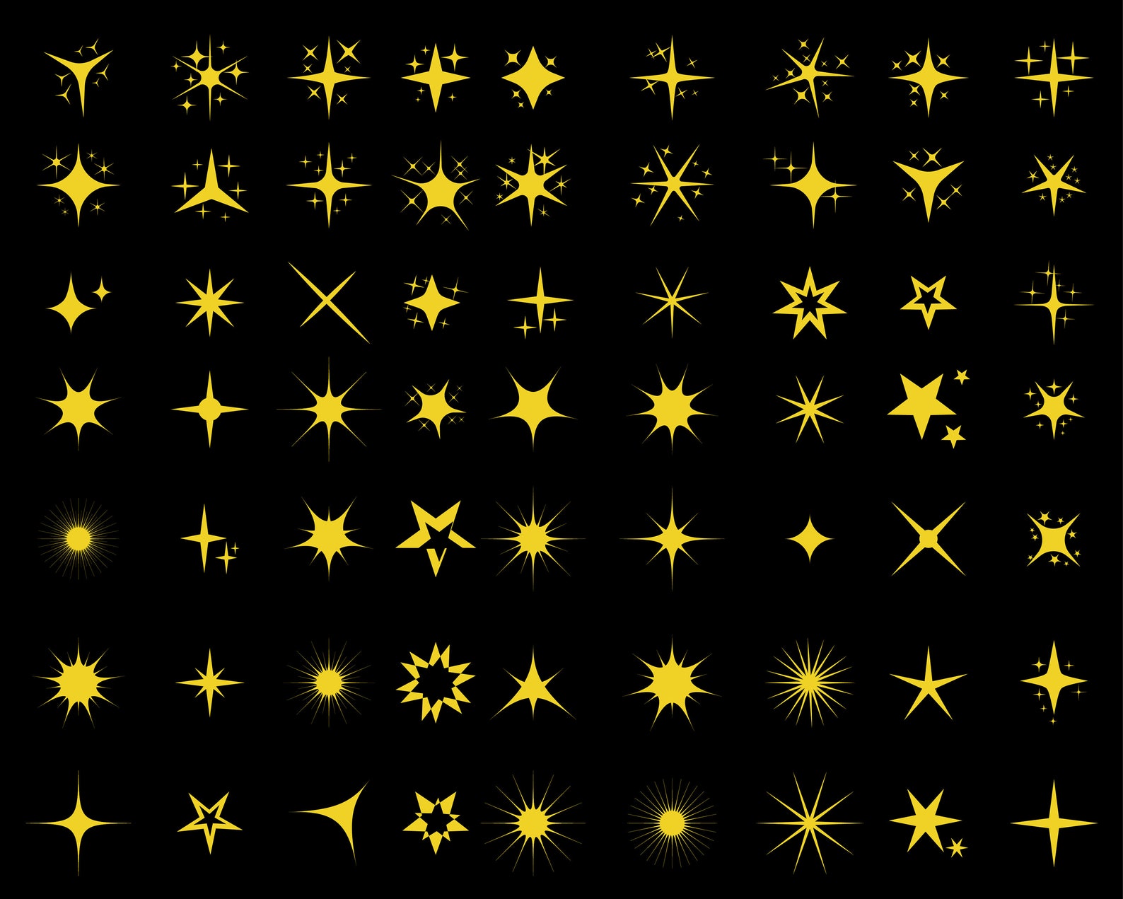 Sparkle Svg, Star Svg, Star Icon, Sparkle Eps, Sparkle Stars Svg