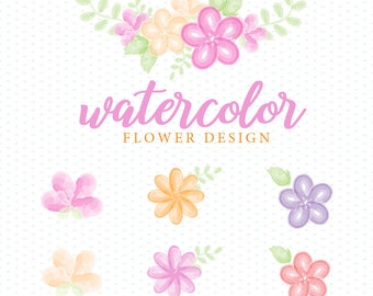 watercolor flower frame svg, floral border eps, flower corner design, flower banquet vector, flower wreath illustration
