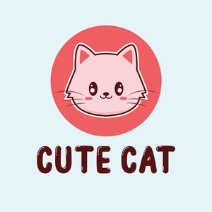cute cat svg, cat clipart, cat vector design, cat cartoon  png, cat design for t-shirt, cat png, cat design for kids, cartoony cat, pet eps
