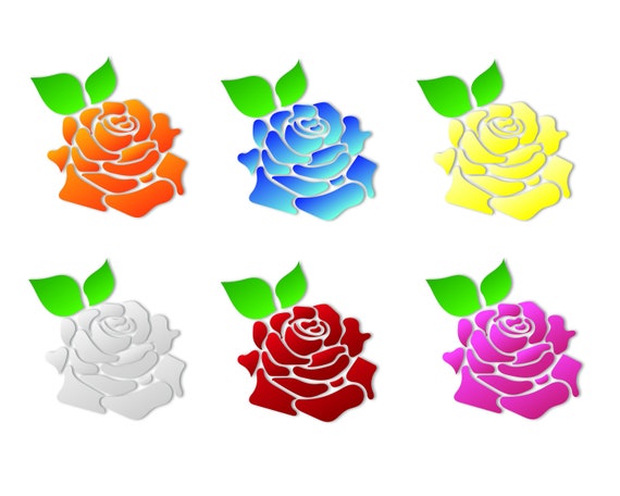 SVG > outlines contour flower rose - Free SVG Image & Icon.
