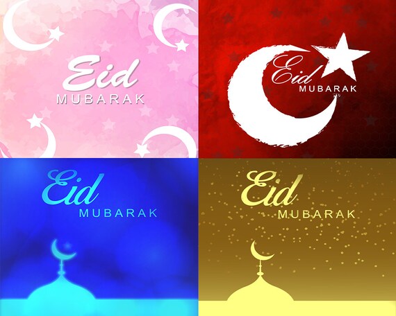 Eid Mubarak Eps Ramadan Background Design Eid Banner Svg - Etsy UK