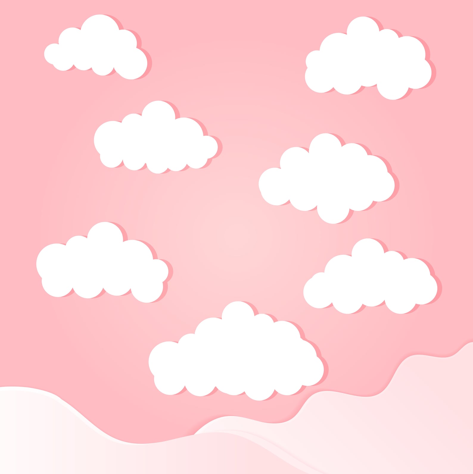 Paper Cut White Clouds, 3D Cloud, Cloud Svg, Cloud Clipart, Clouds ...
