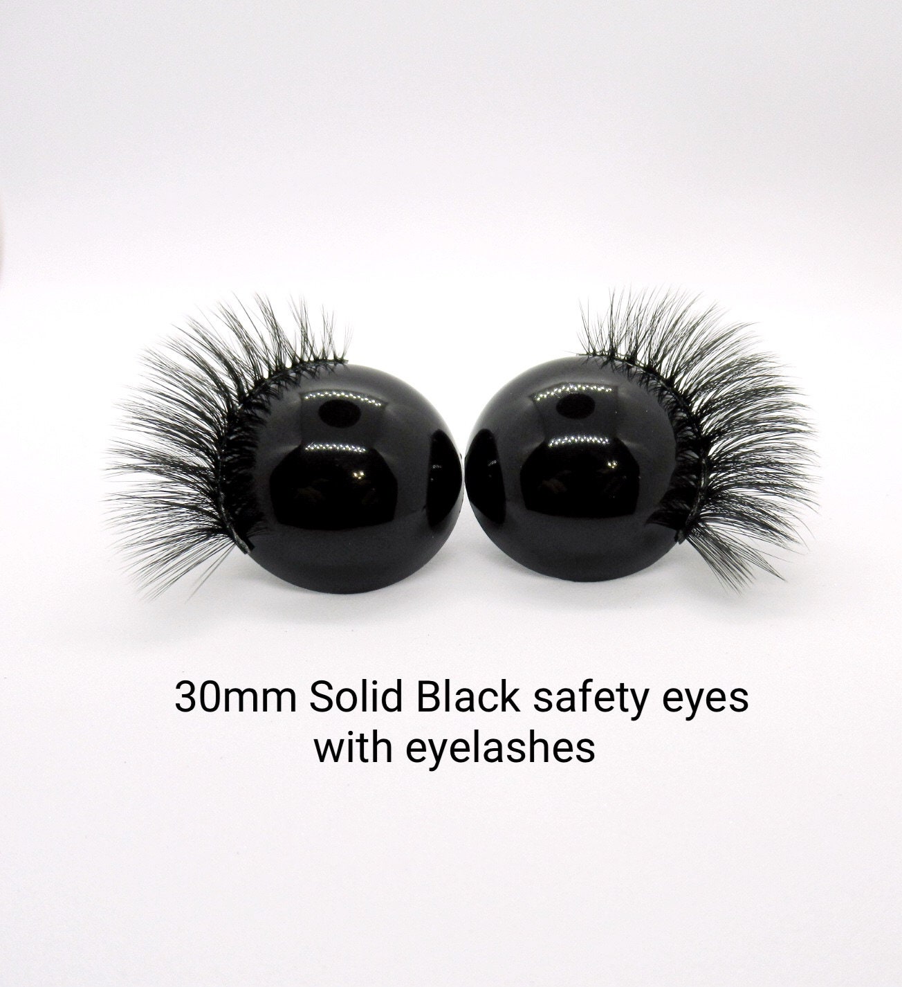 8 Mm Solid Black Safety Eyes 5 Pairs Amigurumi Eyes Plastic Animal Eyes  Craft Eyes Teddy Bear Eyes Animal Eyes Safety Eyes 