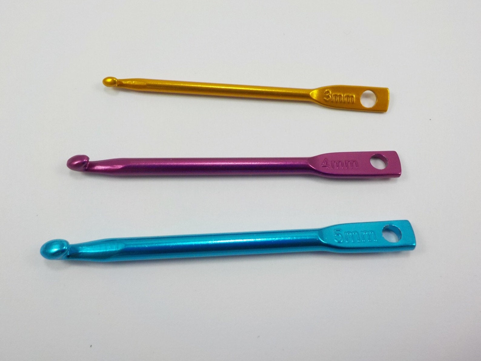 Crochet Hook Keychain Travel Crochet Kit Mini Crochet Hook Etsy