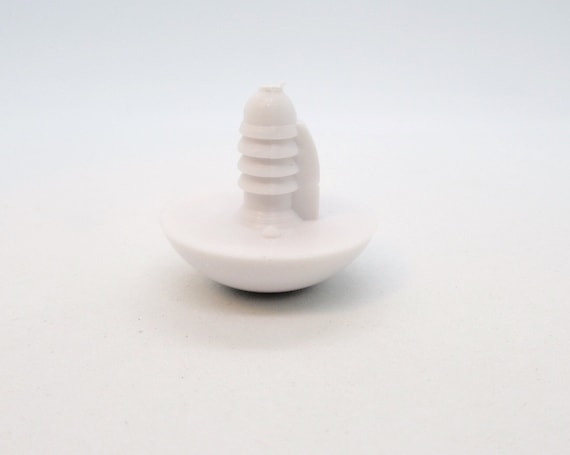 24mm Safety Eyes - 3 Pairs - Plastic Eyes - Black and White Eyes