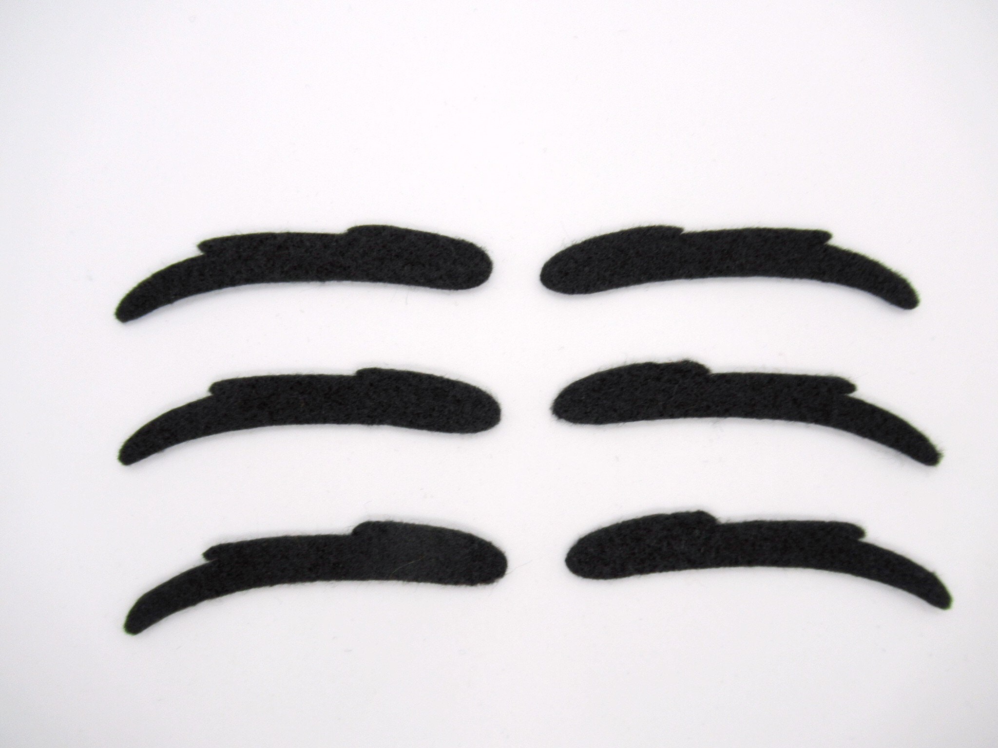 Felt Eyebrows Amigurumi Supplies Felt Craft Pre Cut Felt - Etsy
