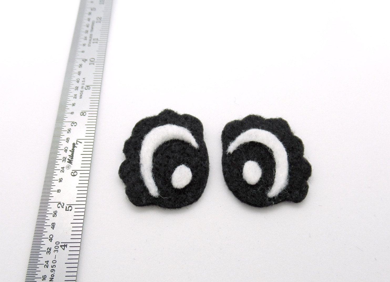 Safety Eyes for Amigurumi Crochet 30PCS 16-24 mm Plastic Black Large Safety  Doll