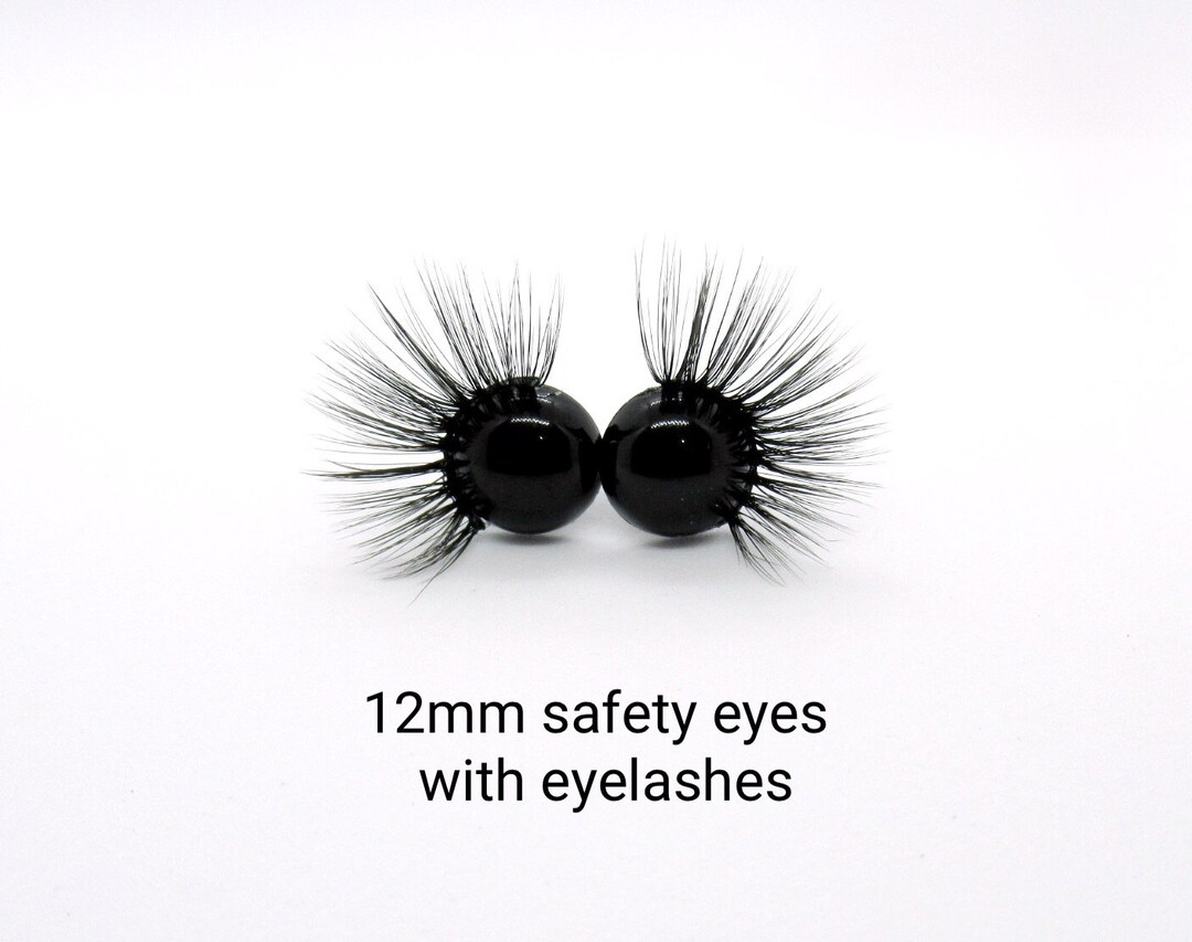 24mm Safety Eyes 3 Pairs Plastic Eyes Black and White Eyes Funny Eyes  Puppet Eyes Toy Supplies Toy Eyes Amigurumi Eyes 