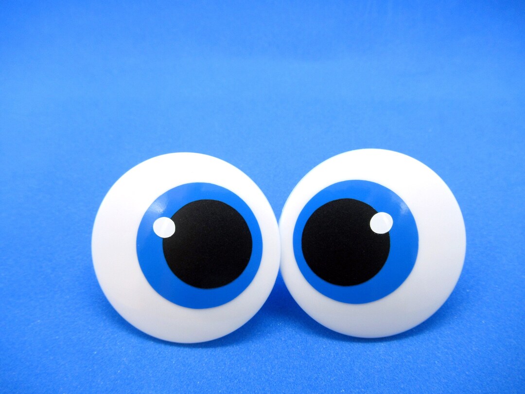 Large Safety Eyes 30 X 30mm Comical Eyes Funny Eyes Puppet Eyes