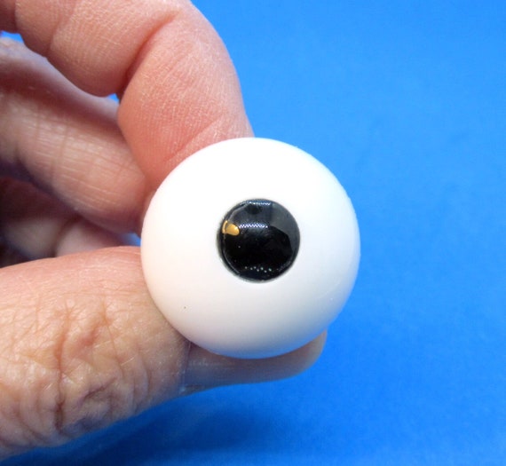 Yeux de marionnette yeux de sécurité de 24 mm pupille noire de 8
