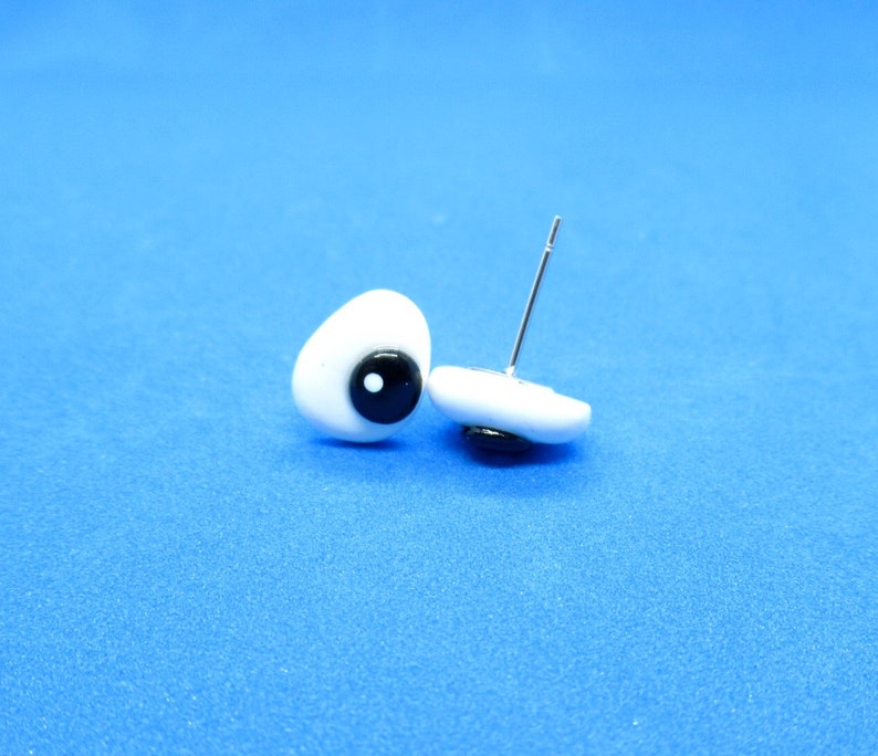 Black and White Eyes Polymer Clay Handmade Toy Eyes With Etsy