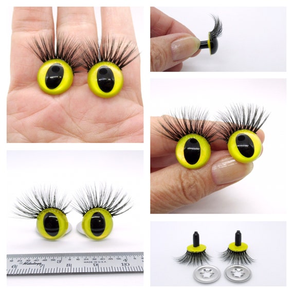 12 Mm Solid Black Safety Eyes 5 Pairs Amigurumi Eyes Plastic Animal Eyes  Craft Eyes Teddy Bear Eyes Animal Eyes Safety Eyes 