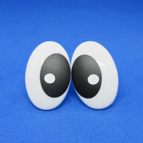 24mm Safety Eyes 3 Pairs Plastic Eyes Black and White Etsy