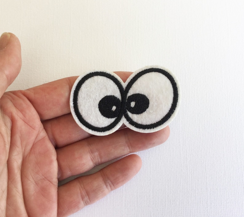 Amigurumi Sew on Eyes Iron on Toy Eyes Embroidered Eye Etsy