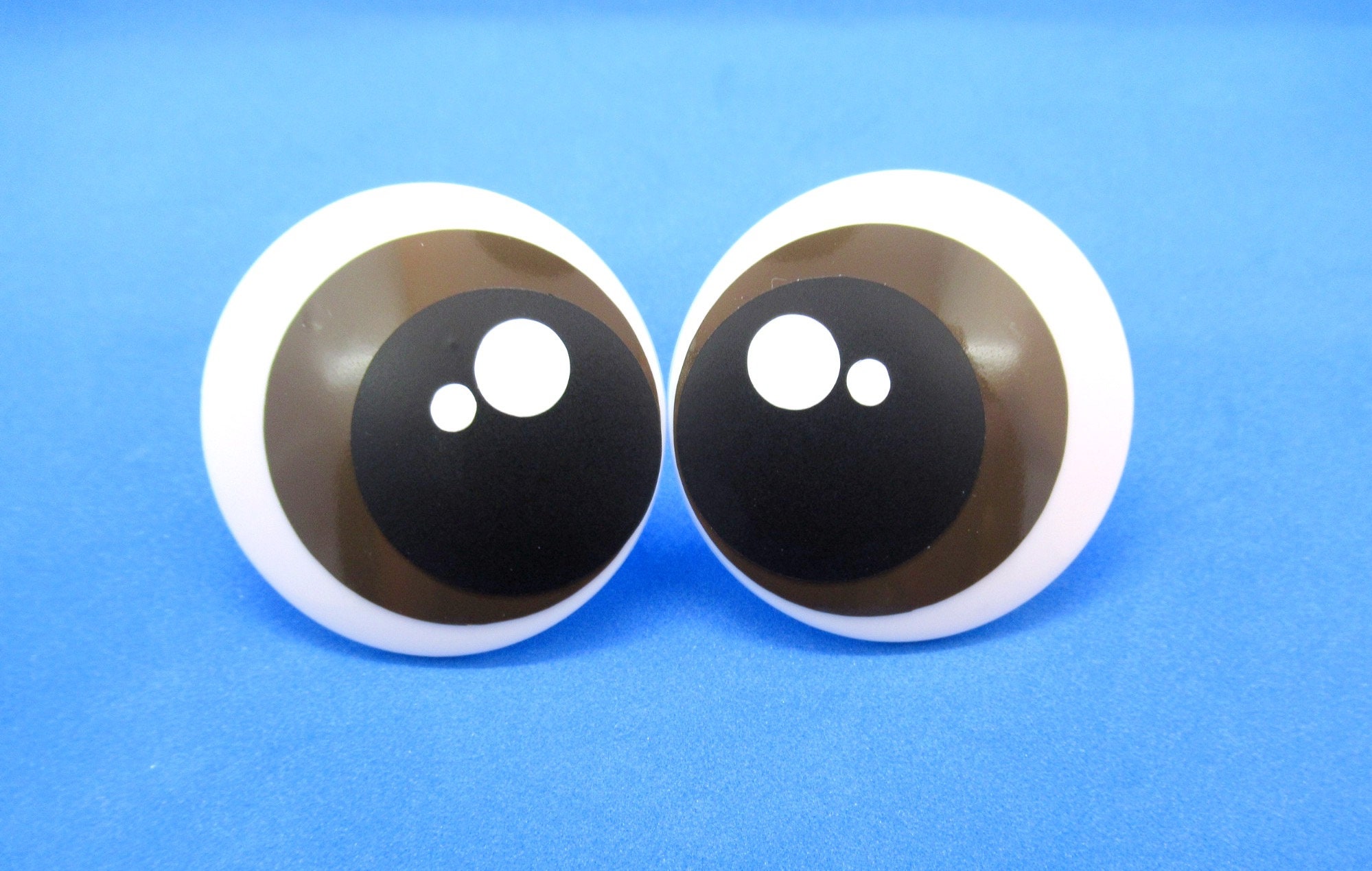 15mm Solid Black Round Flat Safety Eyes 5 Pairs Toy Eyes Plastic Animal  Eyes Teddy Bear Eyes Animal Eyes Safety Eyes 