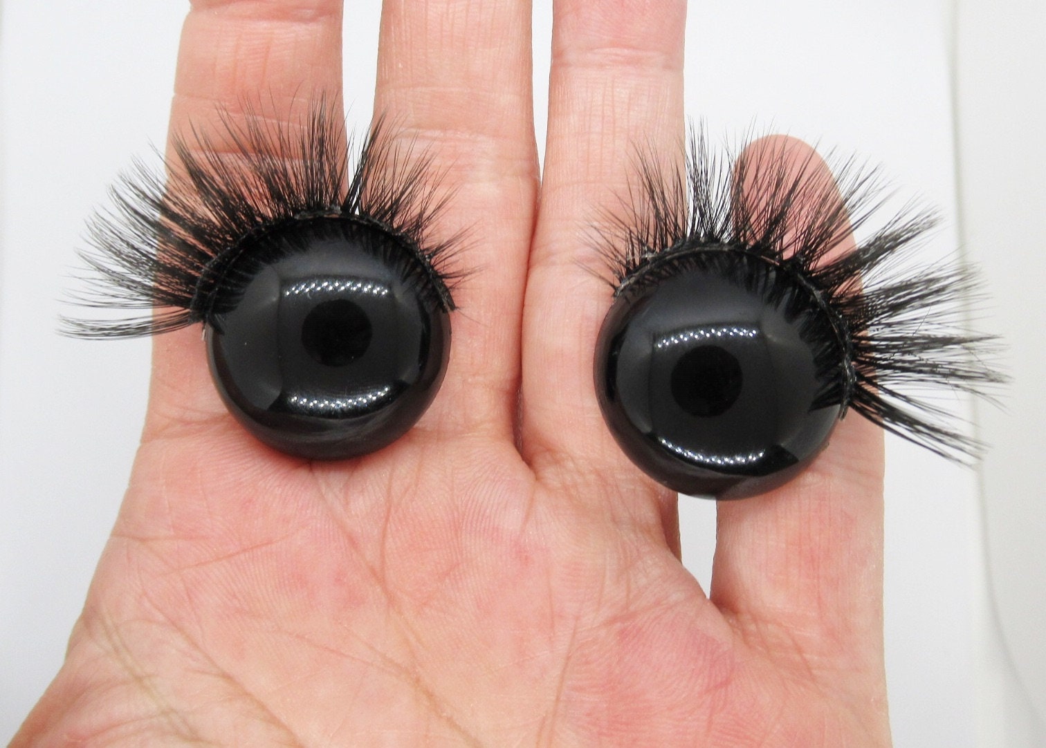 12mm Amigurumi Safety Eyes in Black Plastic for Doll, Toys Amigurumi  Animals Eyes, Round Safety Eyes, Plastic Doll Eyes 5/10/25 Pairs 