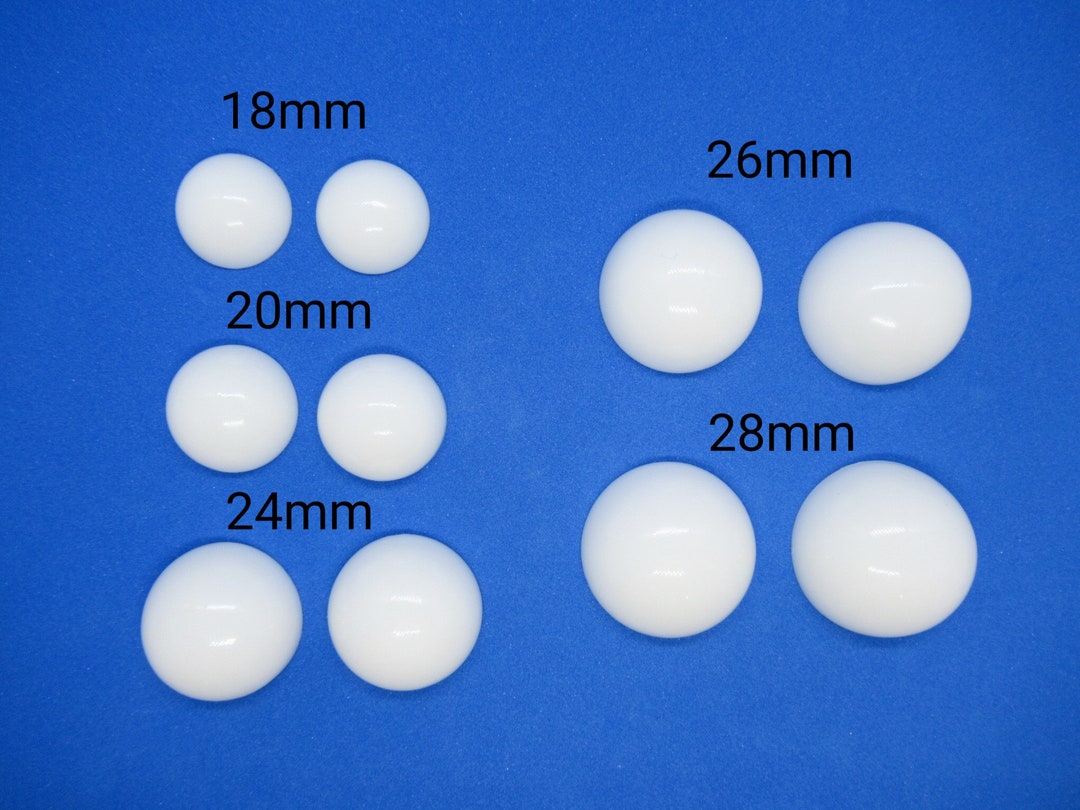 Puppet Eyes 20 to 28 Mm DIY Pupil Funny Eyes Eye Blanks Toy Eyes